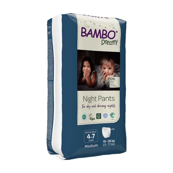 Bambo Dreamy Fralda Notur M 4-7A X10,