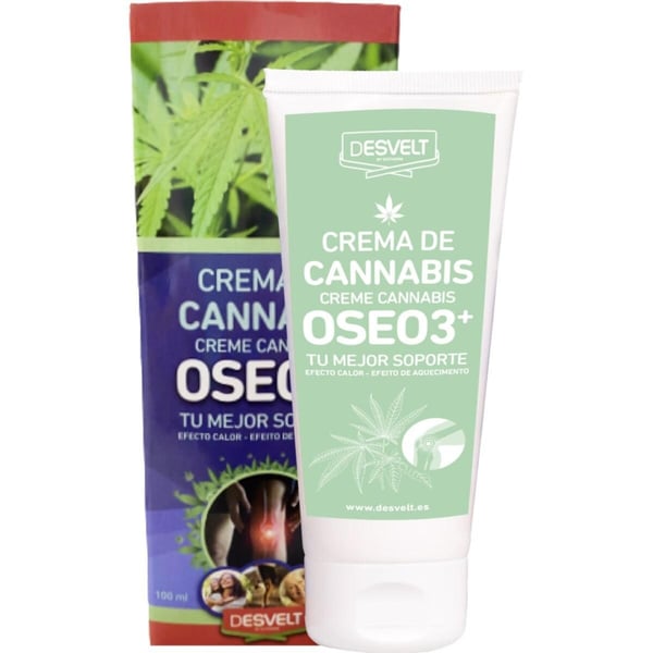 OSEO3+ CREME EFEITO CALOR CANNABIS 100ML