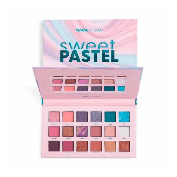 MAGIC STUDIO 18 EYESHADOW PALETTE SWEET PASTEL