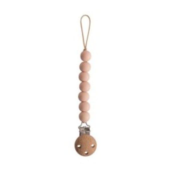 Mushie Corrente De Chupeta Halo Blush 