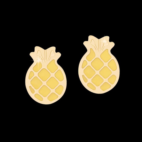 ORECCHINI MEDICAL JEWEL ANANAS