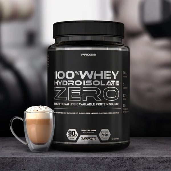 PROZIS 100% Whey Hydro Isolate Zero 750g Cappuccin