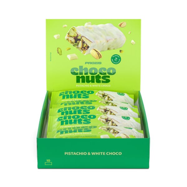 PROZIS ChocoNuts - Pistácio e Chocolate Branco