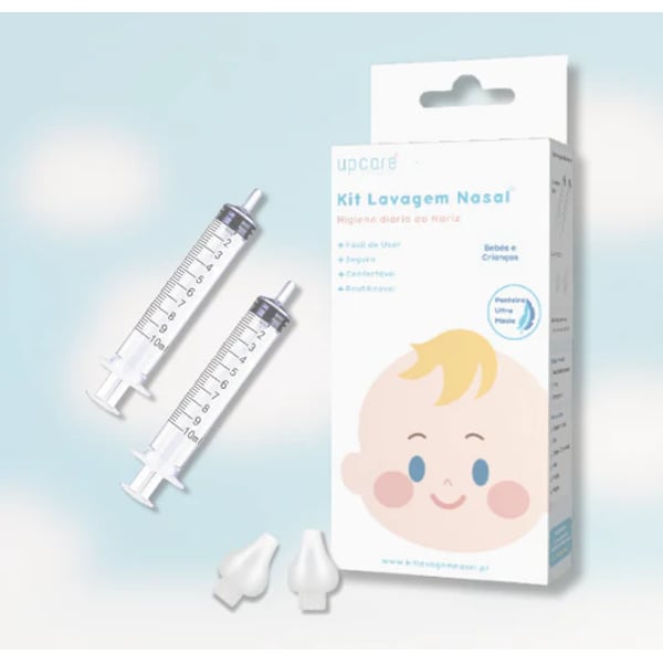 UPCARE KIT LAVAGEM NASAL BEBE/CRIANCA 
