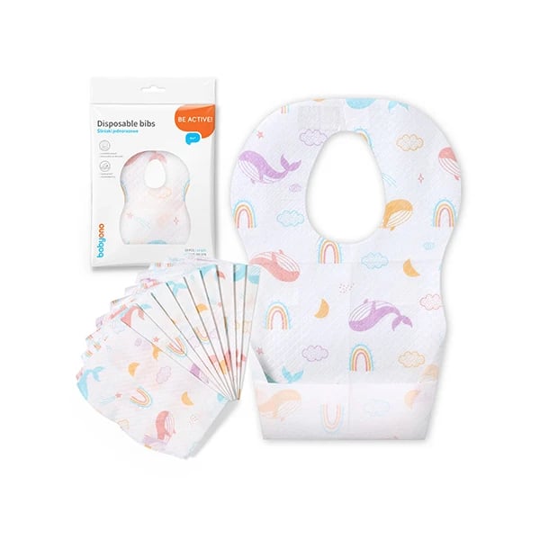 BABYONO BABETE DESCARTAVEL 10 UNIDADES