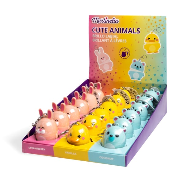 MARTINELIA WORLD ANIMALS BALM KEYCHAIN 68141