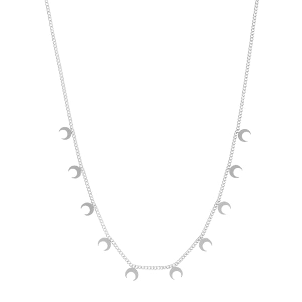 MOONILA COLLAR PLATA ECATE
