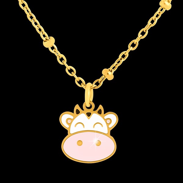 ORECCHINI MEDICAL JEWELS COLLAR CON VACA 512