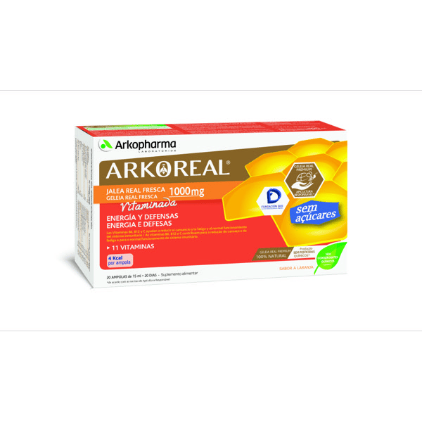 Arkoreal Geleia Vit Amp Larj S/Acucar X20