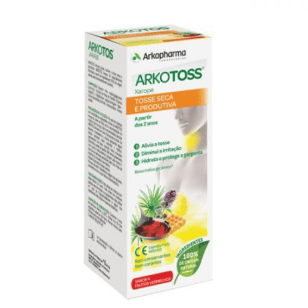Arkotos Tosse Xarop Frutos Verm 140ml