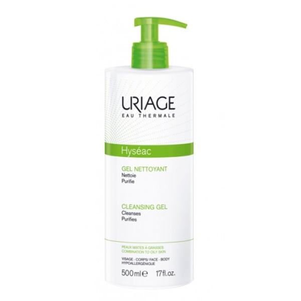 Uriage Hyseac  Gel Limp Suave 500ml
