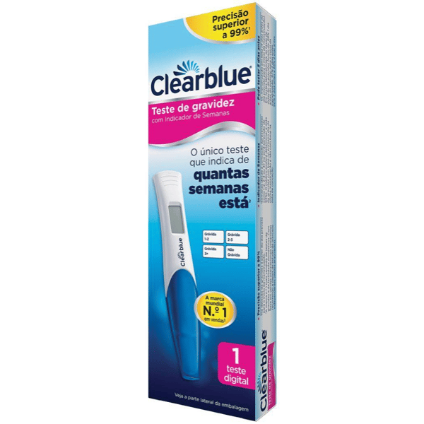 Clearblue Teste Gravid Ind Semanas