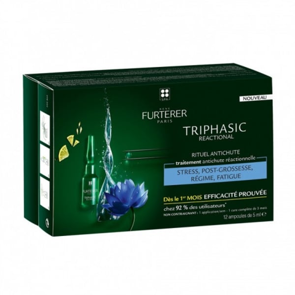 Rene Furterer Aq Triphasic Reac Amp X12,  