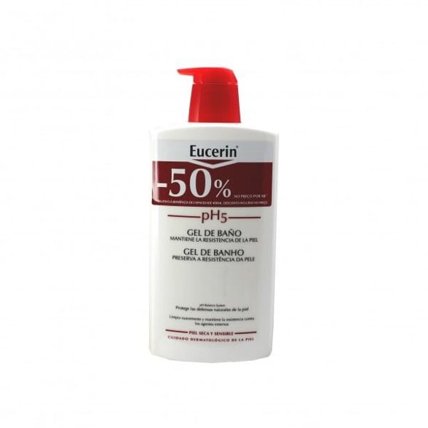 Eucerin PSensivel Gel Lav PH5 1LDesc50%