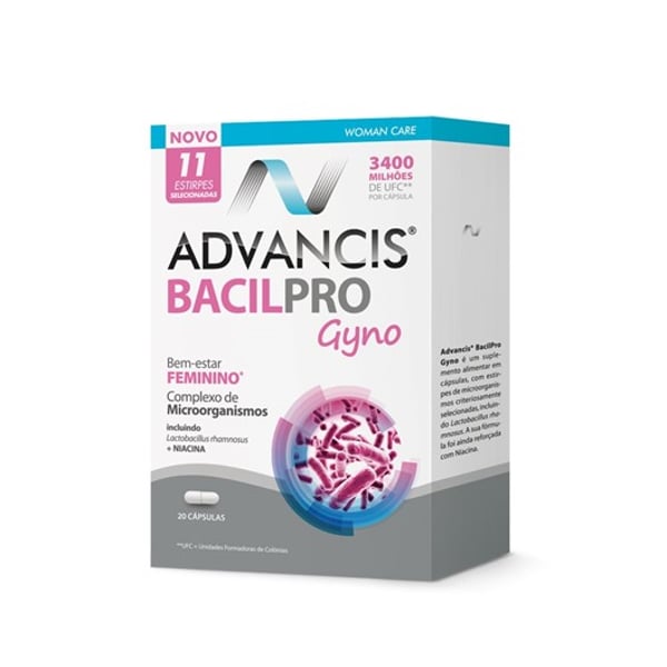 Advancis Bacilpro Gyno Caps X20 cáps(s)