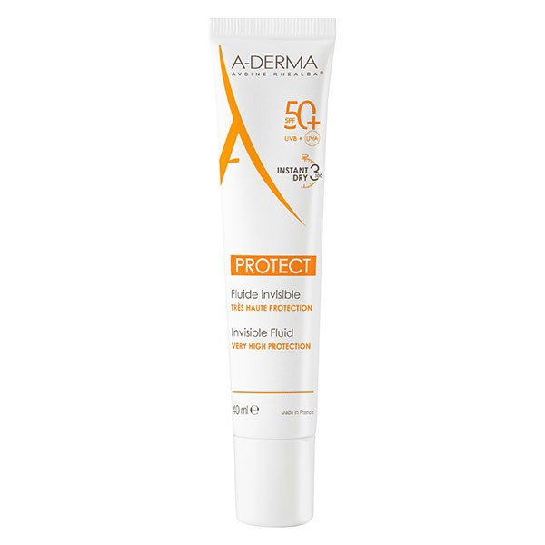 A-Derma Protect Fl Spf50+ Invisivel 40ml,  
