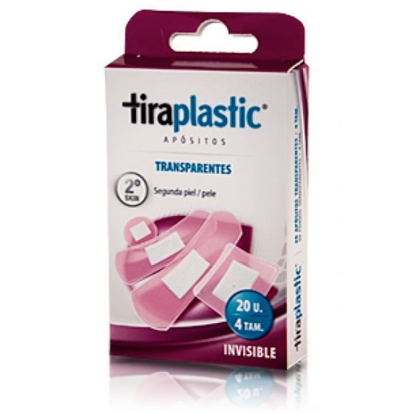 Tiraplastic Invis Penso Transp X20 4 Tam