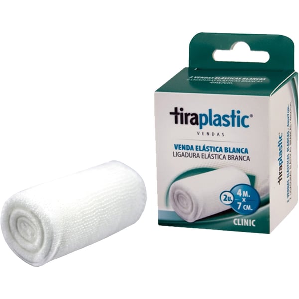 Tiraplastic Clini Lig Elast Branca 4mx7cm