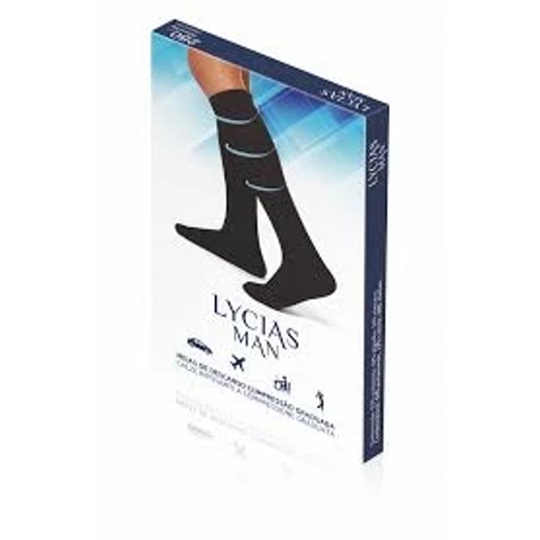 Lycias20010017002 Man Meia T3 Preto,