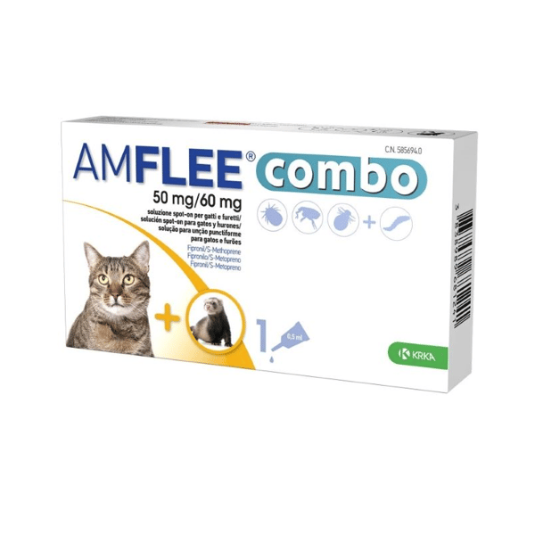Amflee Comb 50/60 Sol Pip Gat/Furao 0,5ml
