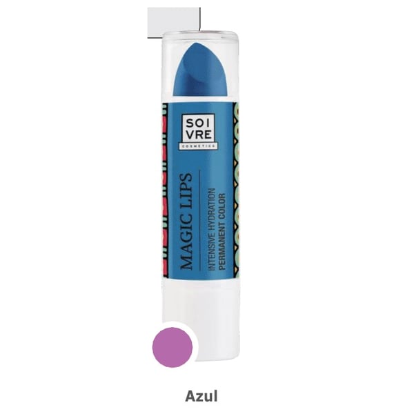 Soivre Magic Lips Baton Labial Azul 3,5g
