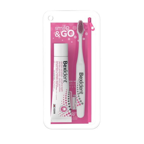 Bexident Dentes Sensiveis Kit Smile & Go