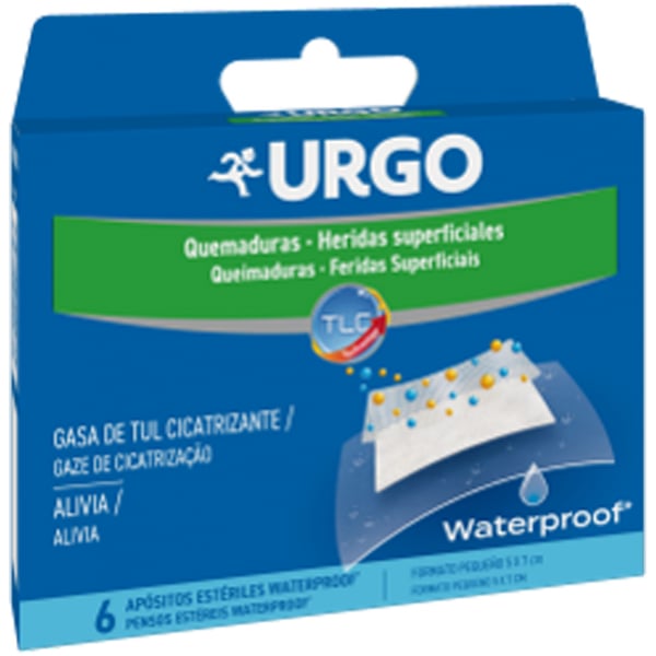Urgo Queimaduras Penso Waterproff X6,  