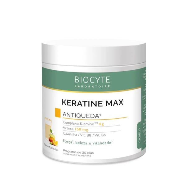 Keratine Max Capilar Po 240G,   pó sol oral medida