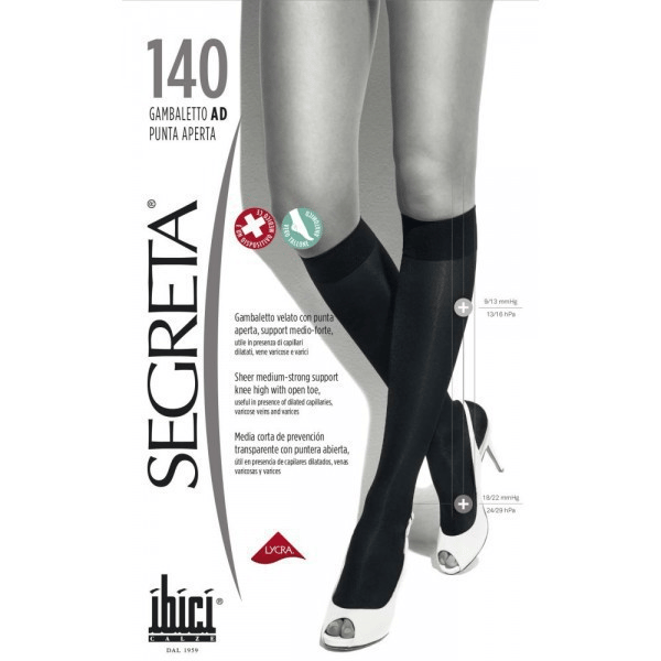 Ibici Segreta 140 Meia Ad Punt Apert C36 T2,  
