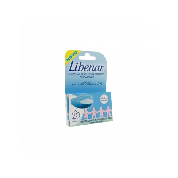 Libenar Baby Rec Asp Nasal Filt Desc X20