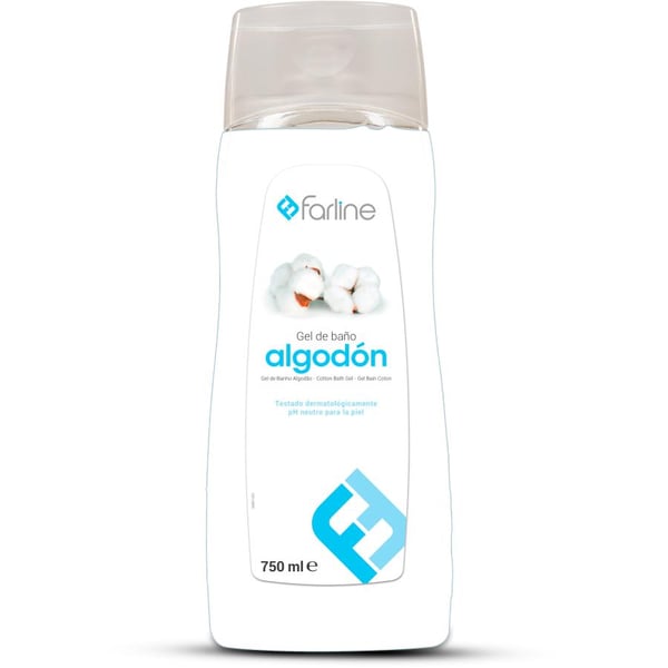 Farline Gel Banho Algodao 400ml