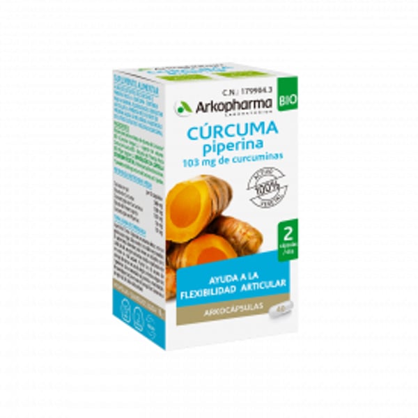 Arkocapsulas Curcuma Bio Caps X80
