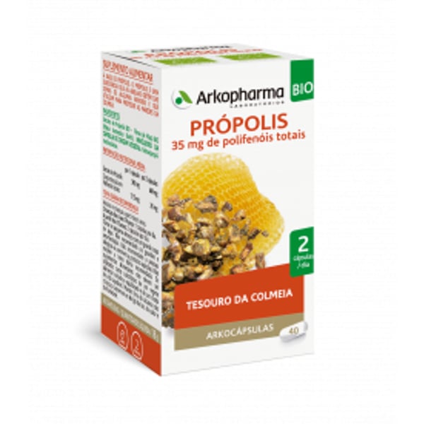 Arkocapsulas Propolis Bio Caps X40