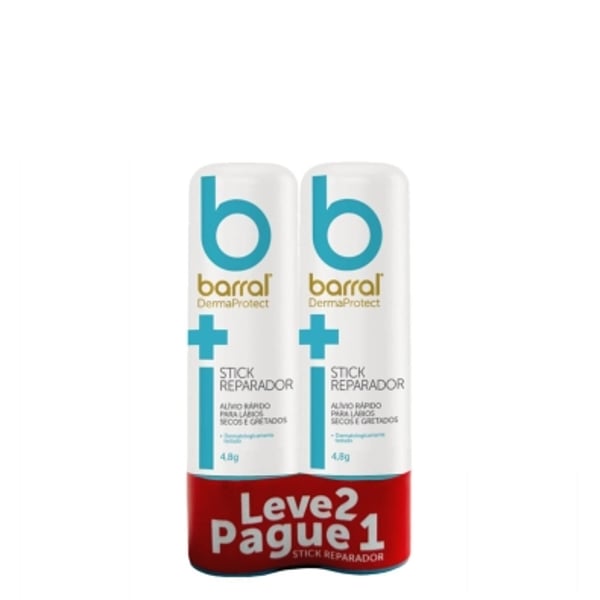 Barral DermaProtect Stick labial reparador 2 x 4,8 g Leve 2 Pague 1