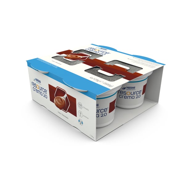 Resource Crema2.0 Pudim Chocolate 125G X4