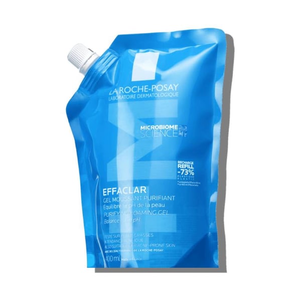 Lrposay Effaclar Gel +M Reffil 400Ml,  