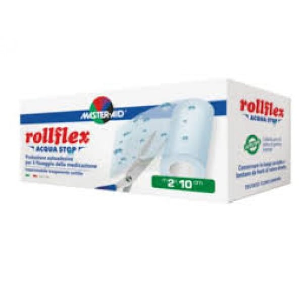 M-Aid Rollflex Aq Stop Ades Trp 2mx10cm