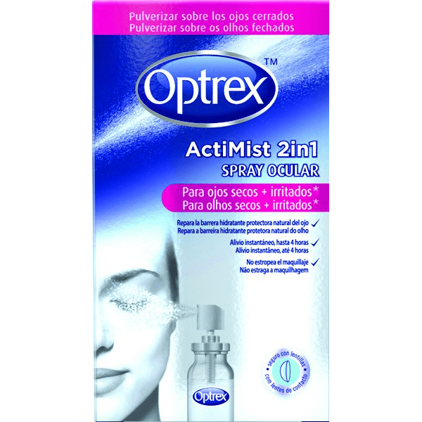 Optrex Actimist  2em1 Spray Olh Secos 10ml