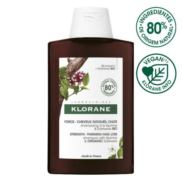 Klorane Capilar Ch Quinin/Edelv Bio 400Ml,  
