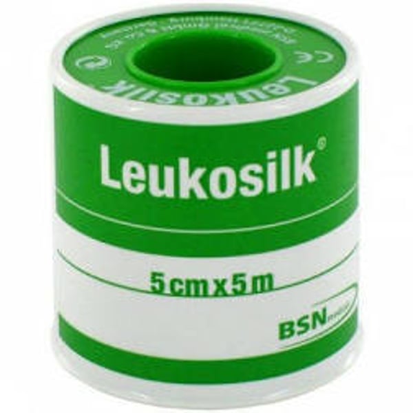 Leukosilk Adesivo 5cmx5m 01024-00