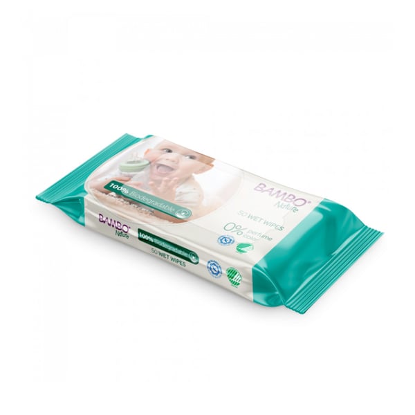 Bambo Nature Toalh Biodegradavel X50