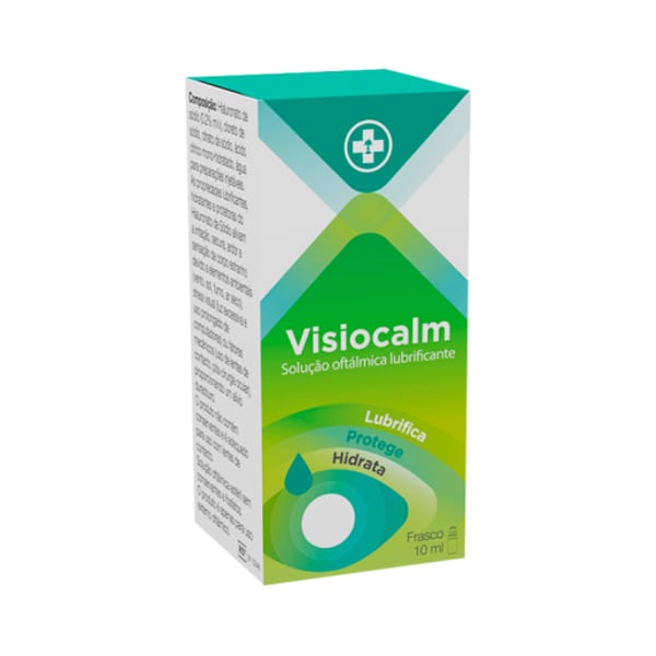 Visiocalm Gts Oftalm Ac/Hialu 10ml,  