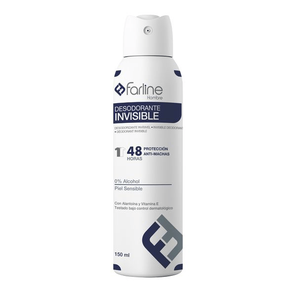Farline Deo Spray Invis 48H 150Ml,  