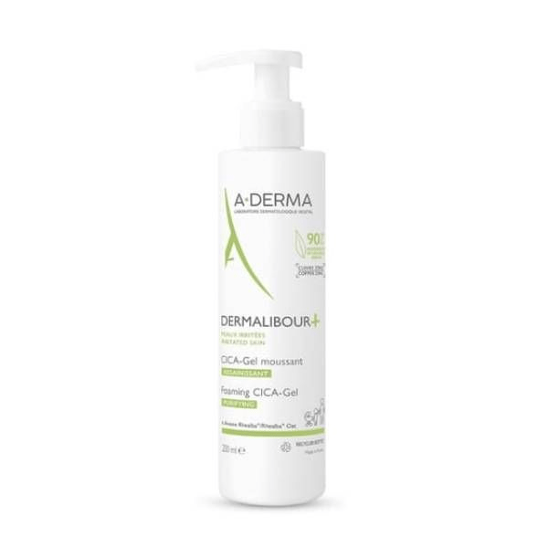 A-Derma Dermalib+ Cica Gel Espuma 200Ml,  