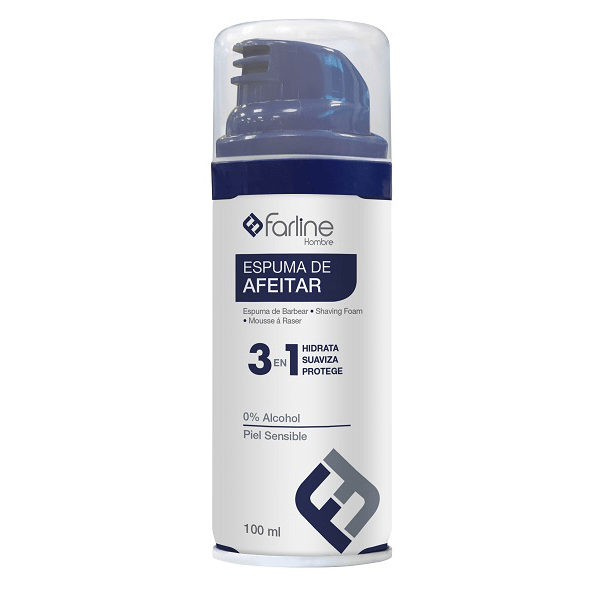 <mark>F</mark>arline Homem Esp Barbear Psens 100Ml,  