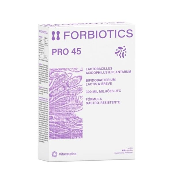 Forbiotics Pro Caps X45,   cáps(s) gastrorresistentes