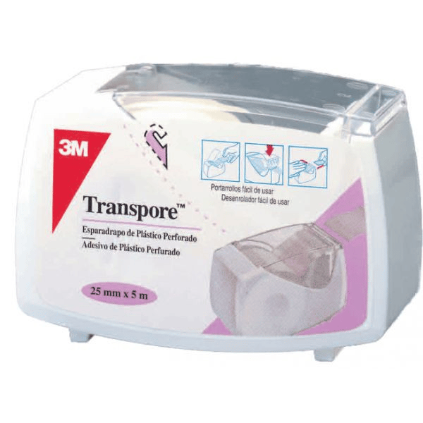 Transpore Adesivo Plastic 25mm X 5m adesivo,   adesivo