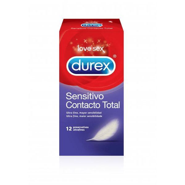 Durex Sensitivo Preserv Contact Total X12