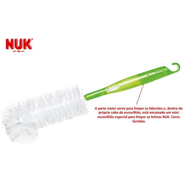 Nuk Escovilhao Arame Biberao