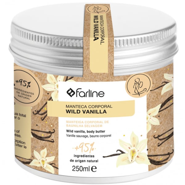 Farline Baunilha Selvagem Mant Corpo 250Ml